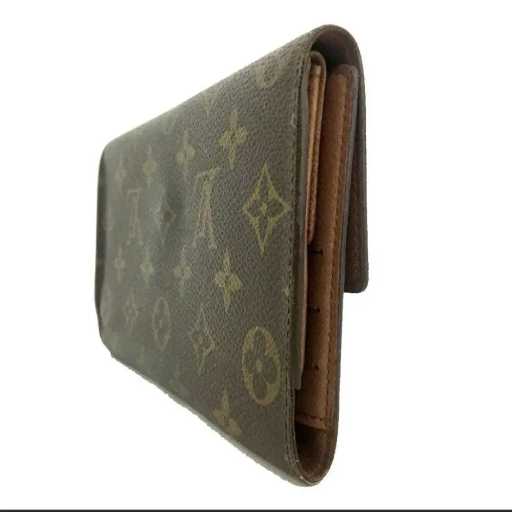 Authentic Louis Vuitton Monogram Porte Trifold Wallet /M10971
